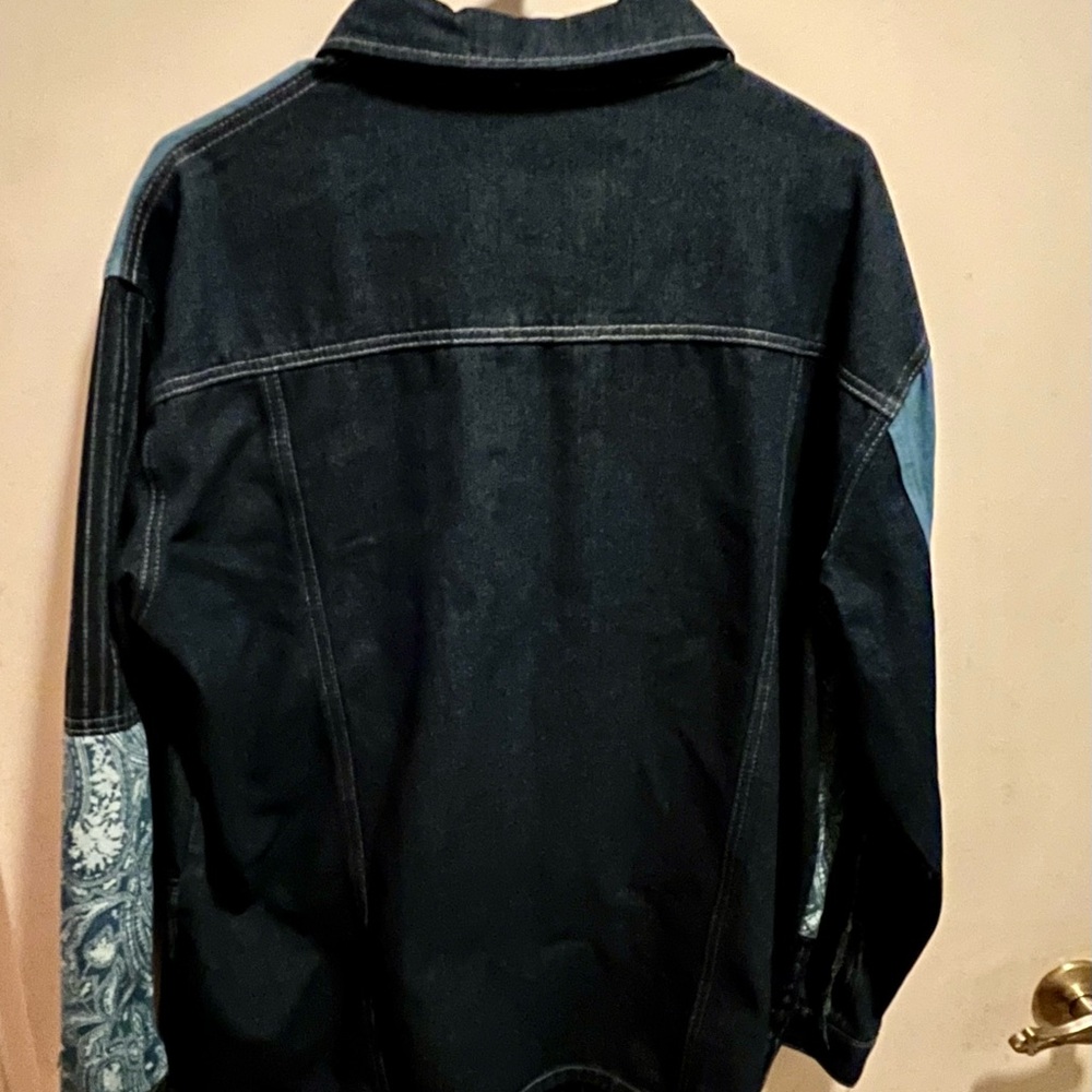 Stylish Women's Patchwork Denim Jacket - image 2